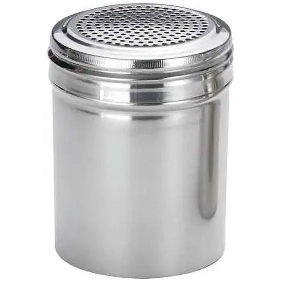 Dredge, 10 Oz, Stainless Steel, PK 12
