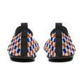 thumbnail image 5 of Orange And Blue Traditional Argyle All Over Print Water Shoes Beach Slip-on Shoes for Men Women Swim Pool Yoga Surfing Sneakers Quick-Dry Sports Barefoot Shoes, 5 of 5