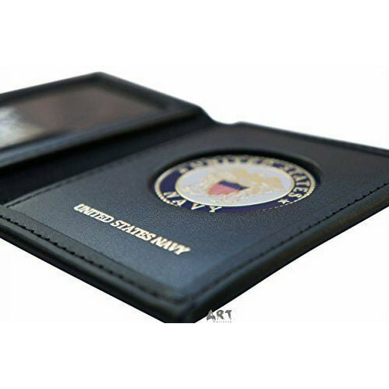 Navy Elm Wallet *Men's, Handmade, Monogram, Personalized, Navy Blue, USA,  Minimalist, Quality, Veteran, Monogram Wallet