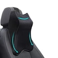 thumbnail image 1 of Cojín para reposacabezas de asiento de coche, almohada para el cuello del asiento del coche, almohada de espuma viscoelástica pura con funda extraíble transpirable, 1 of 5