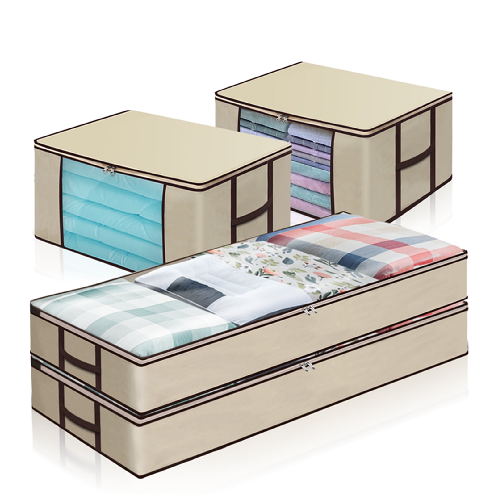 Clothes Storage Bag 23x17x11 inches and Under bed Storage 39 x17 x5