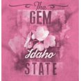thumbnail image 2 of Idaho Cute State Flower Souvenir Women's Graphic T Shirt Tees Brisco Brands S, 2 of 6