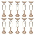 thumbnail image 7 of 10 Pcs Wedding Centerpieces Gold Metal Vase Desktop Flower Stand Wedding Event Flower Holder (6*6*17.5" Each), 7 of 7