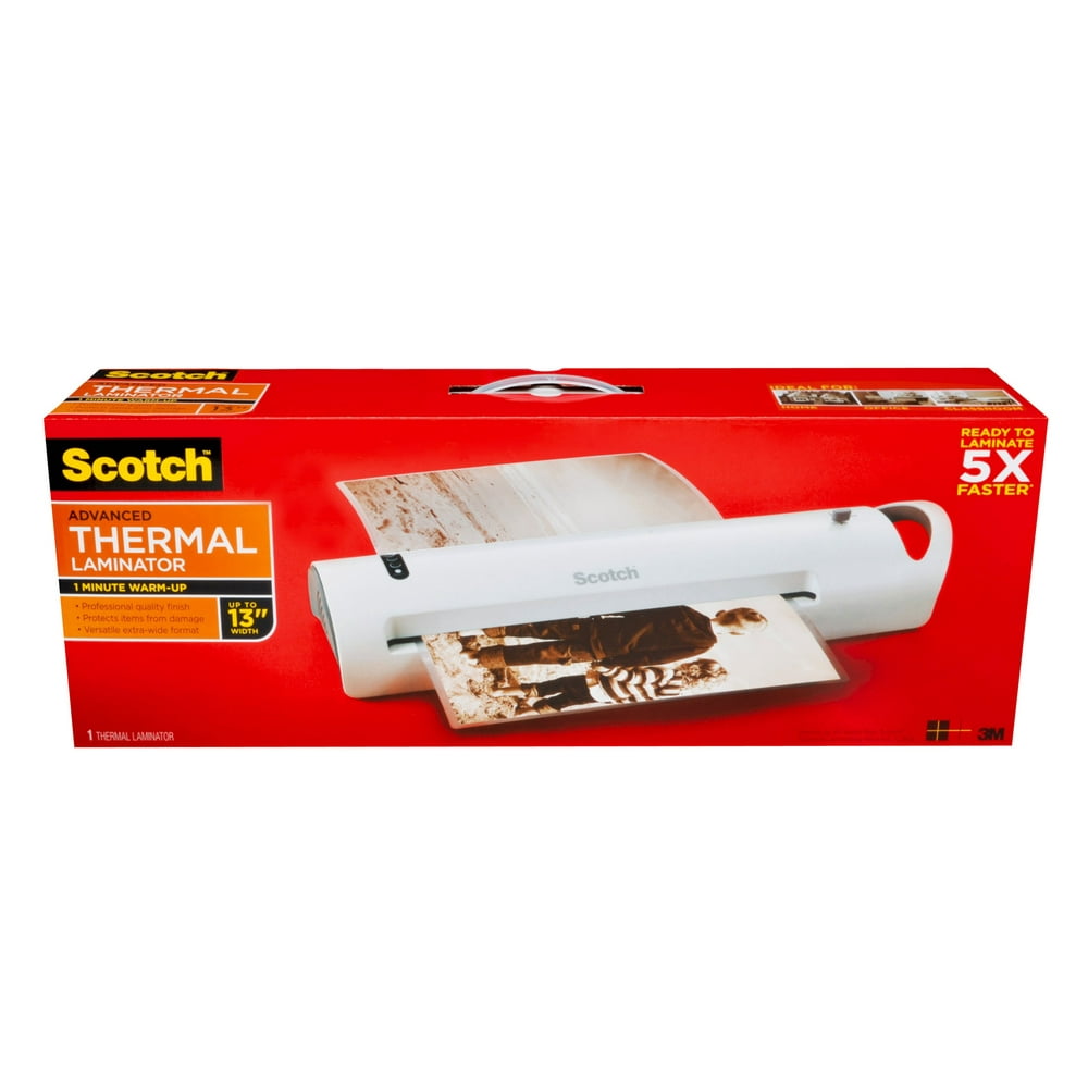 Scotch Advanced Thermal Laminator, 13in. Input, (TL1302)