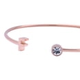 thumbnail image 3 of Pulsera Mujer Inicial Letra LuckyLy, Acero Inoxidable y Zirconia Cúbica, Modelo Sonia rosa UNITALLA, 3 of 8