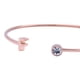 thumbnail image 3 of Pulsera Mujer Inicial Letra LuckyLy, Acero Inoxidable y Zirconia Cúbica, Modelo Sonia rosa UNITALLA, 3 of 8