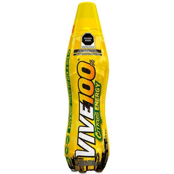 Bebida energética Vive 100 citrus energy 600 ml