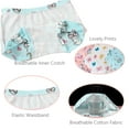 thumbnail image 4 of Hbhpov Girls Panties Supersoft Cotton Boy Short Underwear 6-Pack, Sizes 2-10, 4 of 6