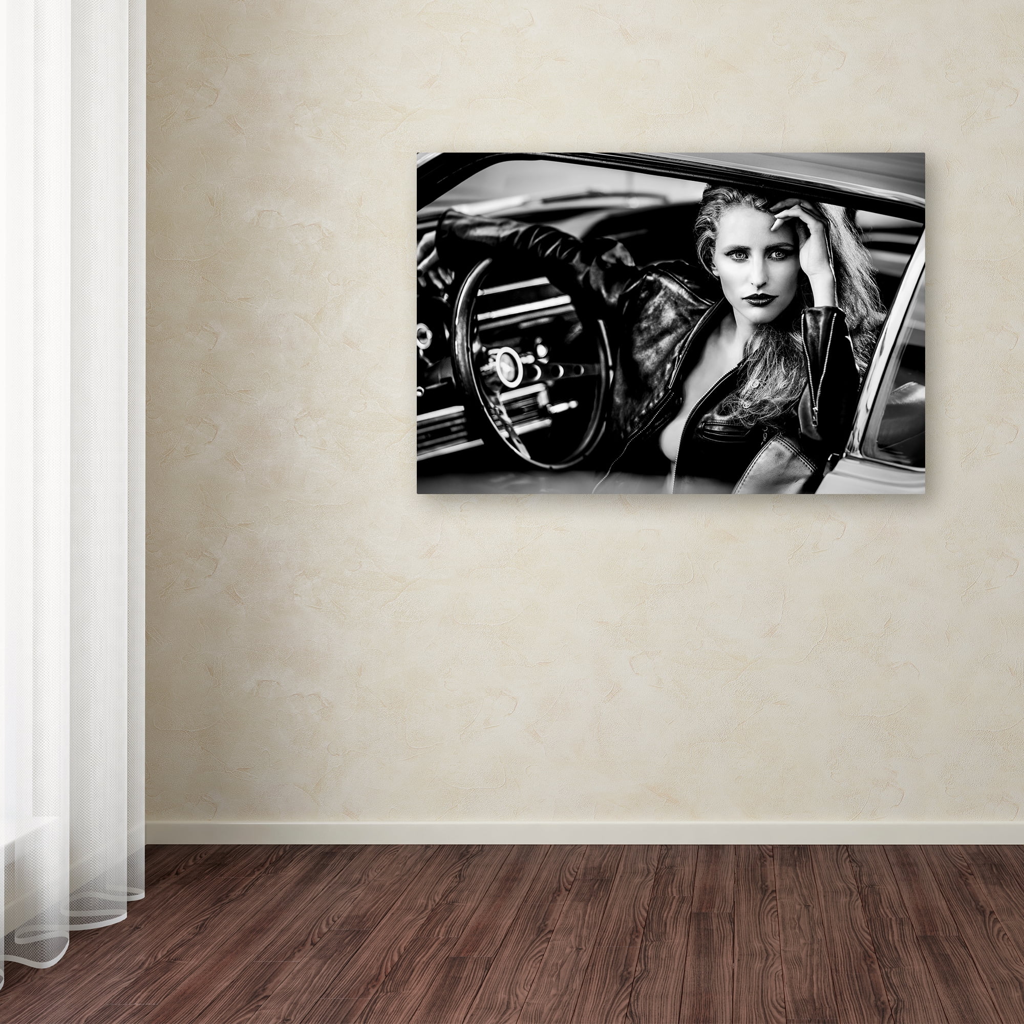 Trademark Fine Art 'Waiting For My Company To Leave' Canvas Art by Peter Muller