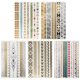 thumbnail image 1 of FELTECHELECTR 5 pegatinas creativas para el cuerpo, decorativas para manos y cara, tatuajes dorados., 1 of 6