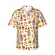 thumbnail image 1 of Balery Gnomes Autumn Harvest Camisas hawaianas de manga corta para hombre, camisas playeras de corte holgado, camisas de vacaciones con botones,3X-Large, 1 of 7