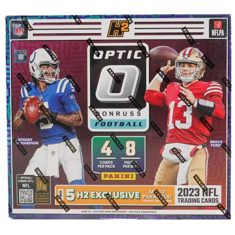 Hobby Boxes Sports Cards 2023 Panini Donruss Optic H2 Football