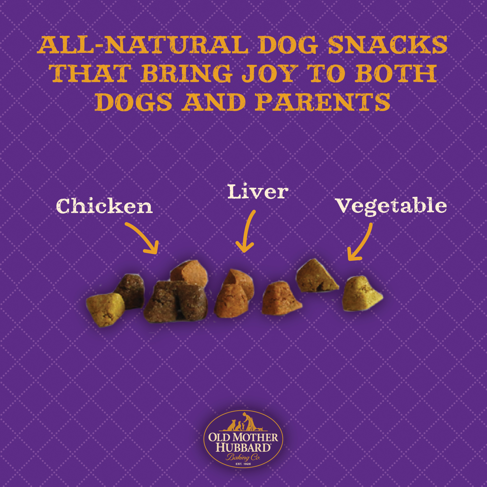 Old Mother Hubbard Bitz Natural Crunchy Dog Training Treats, Chicken, Liver & Veggies, 20-Pound Box - image 2 of 7