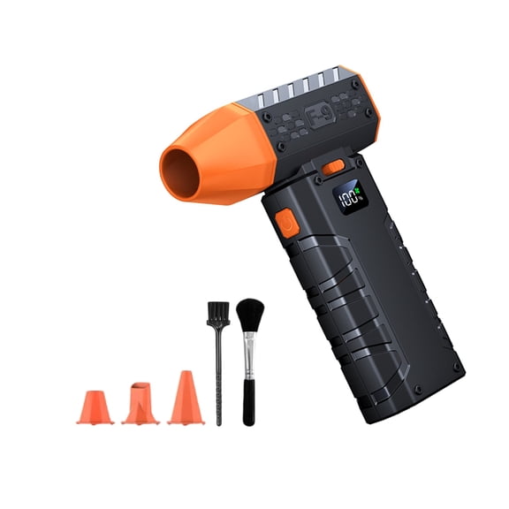 Outdoor Handheld Fan Rechargeable Cordless Air Blower Powerful 130000RPM Dust Cleaner Small Fan For Outdoor