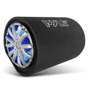 Pyle 12-Inch 600W Enclosed Carpeted Car Audio Subwoofer Tube Speaker System