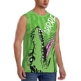thumbnail image 2 of Fotbe CROCODILE HEAD Men's Camiseta sin Mangas Estampada para Hombres, Playera Casual para Gimnasio, Entrenamiento, Playa-Large, 2 of 7