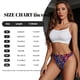 thumbnail image 5 of Fotbe Vintage Audio Cassettes Tanga Sin Costuras para Mujer con Estampado – Panties Invisibles, Transpirables y Cómodos para Uso Diario-X-Large, 5 of 6