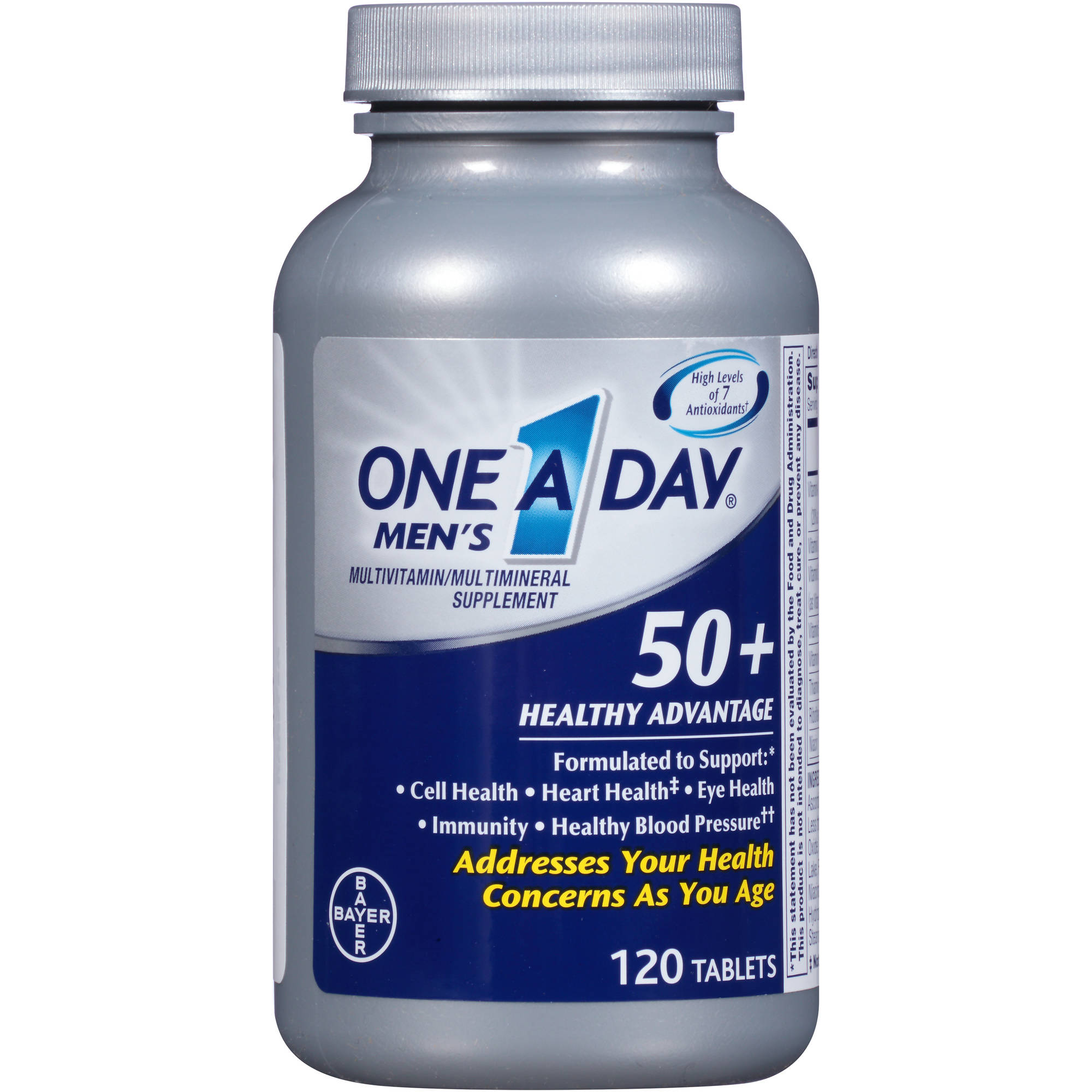 One A Day Multivitamin/Multimineral Supplement, 50+ Healthy Advantage
