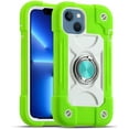 thumbnail image 1 of KOMI Compatible with iPhone 14 Pro Max Case 6.7 Inch with Built-in 360°Rotating Ring Stand, Military Grade Drop Protection Full Body Rugged Heavy Duty Protective Cover Guava, 1 of 4