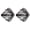 Gunmetal 7 3.7 cm by, variant on 2Pcs High Heel Tip Covers Shoes Tip Protectors High Heel Toe Caps Metal Shoes Pointed Protector for Shoes Repair