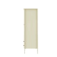 thumbnail image 6 of Crown Full Wardrobe with Hanging and 2 Drawers in Off White, 6 of 7