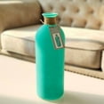 thumbnail image 4 of Lerman Decor glass bottle teal, 4 of 4