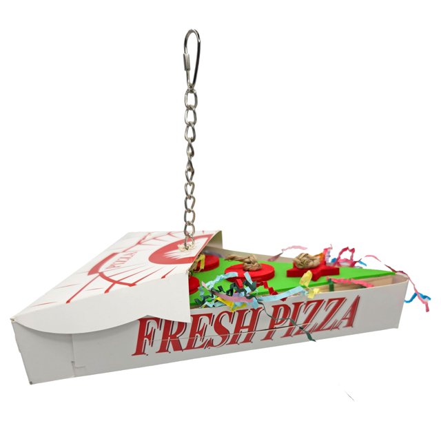 Juguete para Mascotas A&E Cage Co. HBK Pizza para Llevar Mordedor
