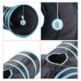 thumbnail image 2 of Collapsible 3 Way T-Shape Cat Tubetunnel Cat Toy With Peek Hole For Cat, Kitty, Kitten, 2 of 5