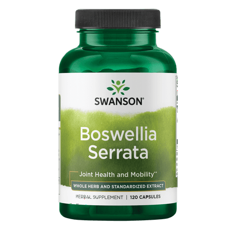 Swanson Boswellia Serrata (Standardized) 200 Milligrams 120 Capsules