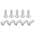 thumbnail image 1 of Tornillos de Máquina de Acero Inoxidable 304 Unique Bargains 10uds M2x6mm Ranurada, 1 of 5