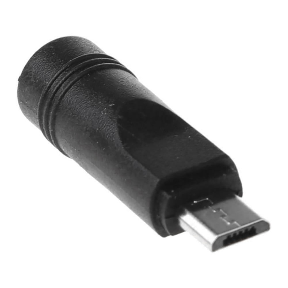 Adaptateur USB DC, 5.5x2.1mm, Connecteur Femelle vers USB Mâle