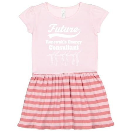 

Inktastic Renewable Energy Consultant Gift Toddler Girl Dress
