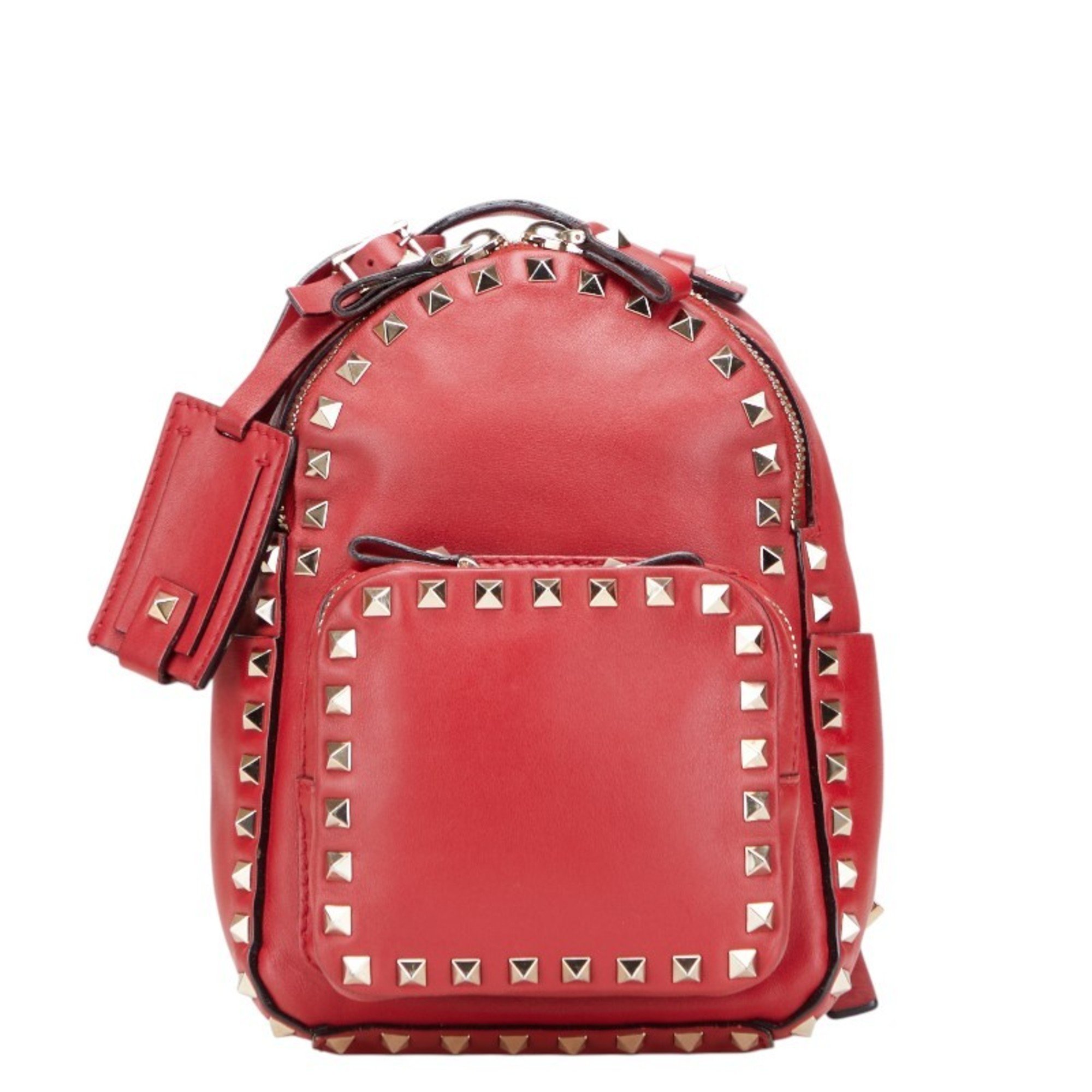 Valentino Rockstud Leather Backpack Valentino Rockstud Leather Backpack (SHG-28861) main image 3