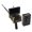 Black and Silver AU Plug, variant on Deep Underground Treasure Scanner Device with LCD Screen Monitor for Gold Silver Copper Hunting Professional Metal Detector System 15m Depth 1000m Range - 11.8 inches / 30.0 cm