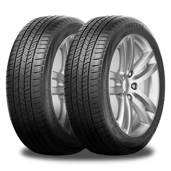 2 Fortune ClimaFlex 4S FSR402 205/55R16 91H 700AA 70K Mileage All Season 3PMSF 3521030610 / 205/55/16 / 2055516