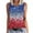 ZQR1_Blue, variant on VKOYWKM Women's American Flag Tank Tops Sleeveless Patriotic Shirts Stars and Stripes Graphic Crew Neck Vest Top