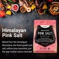 thumbnail image 3 of Herbion Naturals Himalayan Pink Salt Pouch Fine Grain, 100% Pure with 84 Minerals for Seasoning, Resealable, Organic, All-Natural Salt, Triple-Washed in Spring Water, Vegan, Kosher Certified, 3 of 7