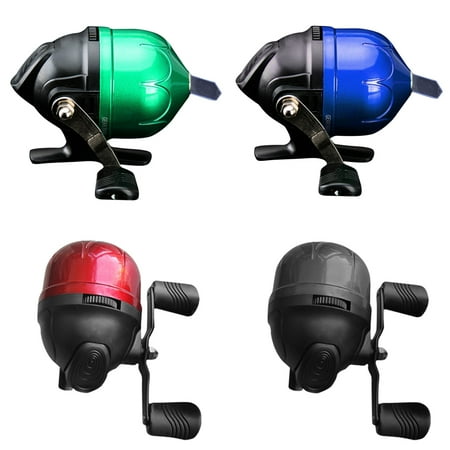 SPRING PARK Portable Metal Sea Bait Casting Tackle Outdoor Ice Fishing Reel Raft Fishing Gear