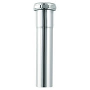 PlumbCraft 1-1/2 in. D X 12 in. L Brass Extension Tube