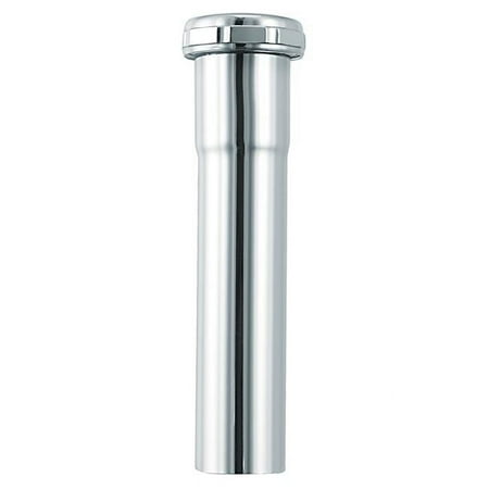 PlumbCraft 1-1/2 in. D X 12 in. L Brass Extension Tube