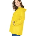 thumbnail image 3 of Woman Within Plus Size Hooded Slicker Raincoat, 3 of 5