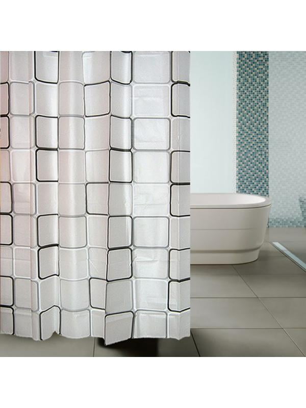 Custom Bathroom Curtain Abstract Waterproof Shower Curtain 71x79 Inch