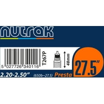 Nutrak 26 x 4.0 - 4.3" inch Presta inner tube 1.3 mm butyl