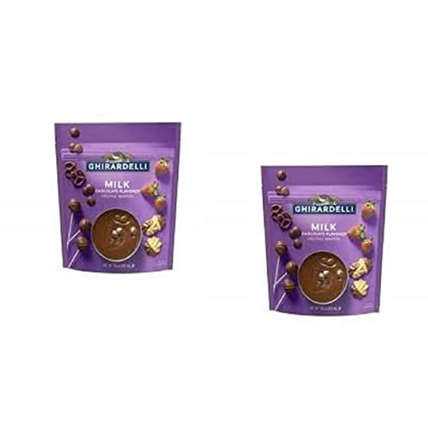 Ghirardelli Milk Chocolate Melting Wafers 10oz pack of 2
