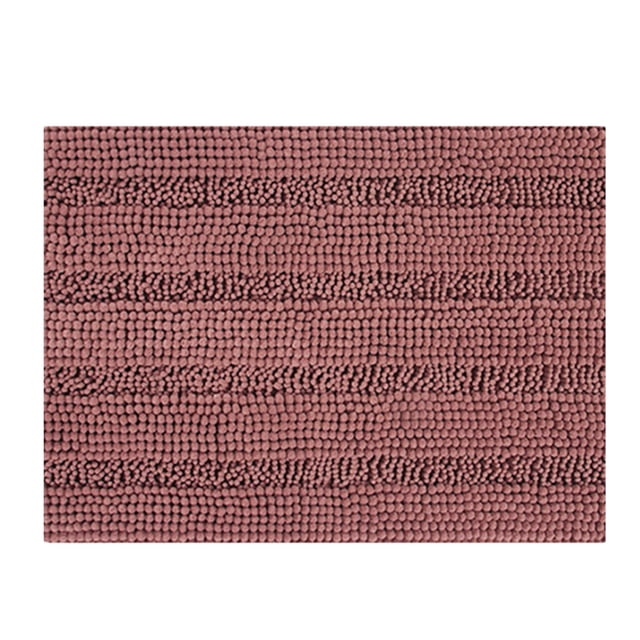 Alfombra de baño Bearachild cómoda y elegante Chenilla morado claro 43