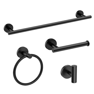 Brushed Nickel Towel Bar – 15.8 Inch 304 Stainless Steel Bathroom Hardware | Wall Mounted Towel Rod