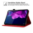 thumbnail image 6 of GSFY Case for Galaxy Tab S6 Lite 10.4 inch 2024/2022/2020, PU Leather Wallet Stand Protective Smart Shell with Pen Holder Auto Sleep Wake for Samsung Galaxy S6 Lite Tablet, Red Blocks, 6 of 8