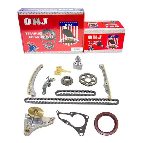 DNJ TK210WP Timing Chain Kit with Water Pump Fits Cars & Trucks 00-09 Honda 2.0L L4 DOHC 16V