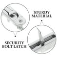 thumbnail image 3 of TEHAUX Deslizante De Inoxidable Para Puerta Con Oculto Y Seguridad Reforzada Color Plateado, 3 of 8