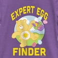 thumbnail image 2 of Girl's Care Bears Expert Egg Finder  Graphic Tee Purple Berry Medium, 2 of 4